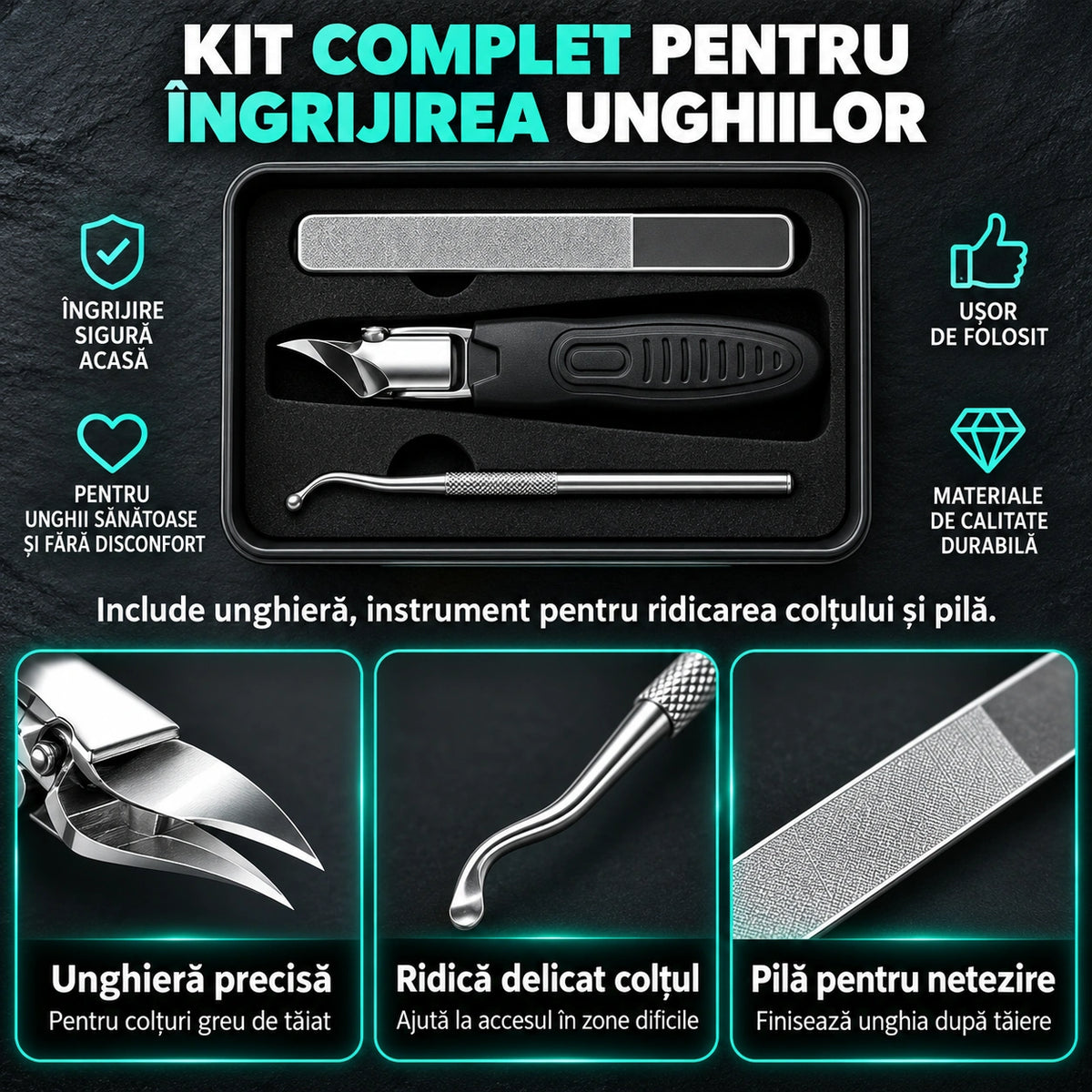 Kit Pentru Îngrijirea Unghiilor Încarnate
