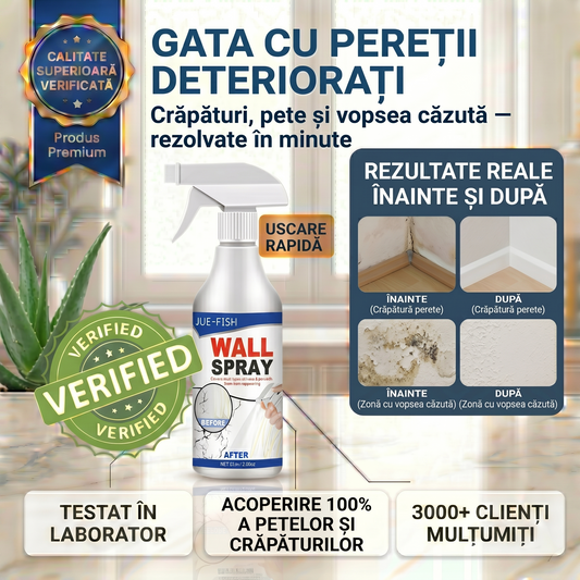 Spray Reparator pentru Pereți Albi