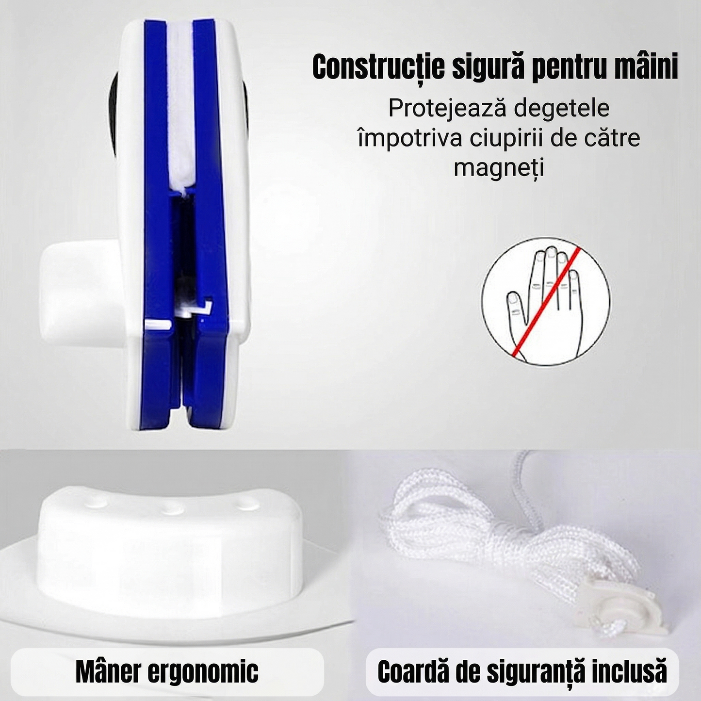 Curățător Magnetic de Geamuri